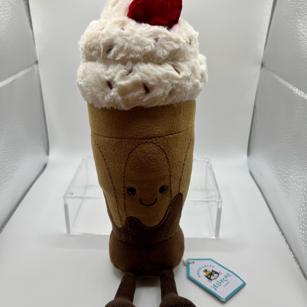 Jellycat Amuseables Marin Chocolate Milkshake BNWT